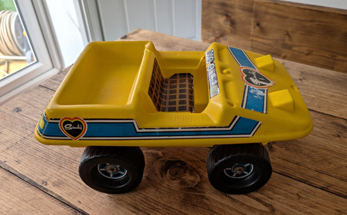 Sindy yellow plastic doll - sindy,
