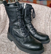 Ladies Clarks Combat Boots