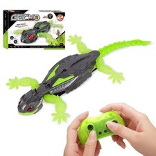 Rechargeable Wall Climbing Gecko Toy RC Robot-Drives on Walls Kids Gift Xmas UK