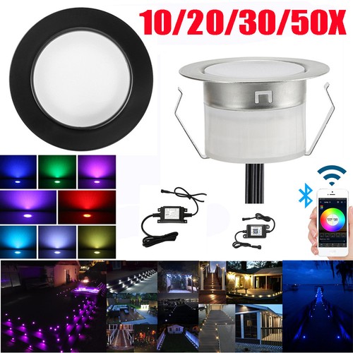 Led decking light rgbw ø45mm - led,