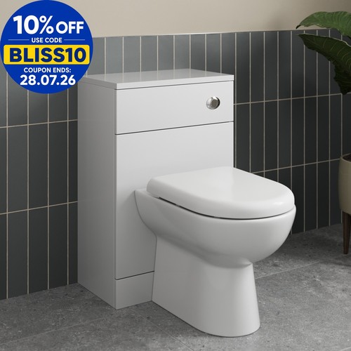 Back wall toilet - back, to