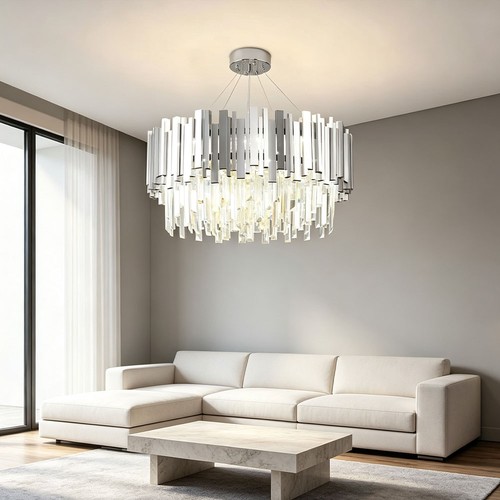 Round lampshades 55cm tiers - 3,