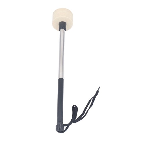 Wool felt head - felt, drumstick