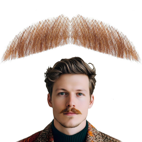 Fake mustache natural - mustache,