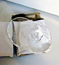 2 Vintage Crystal Glass