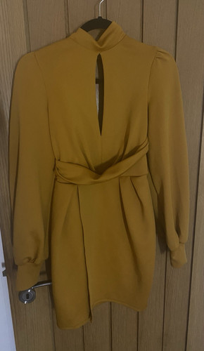 Asos design mustard high - design, neck
