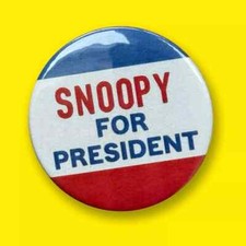 Vote Snoopy! SNOOPY FOR