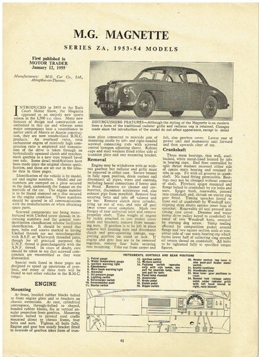 Magnette saloon - magnette, za