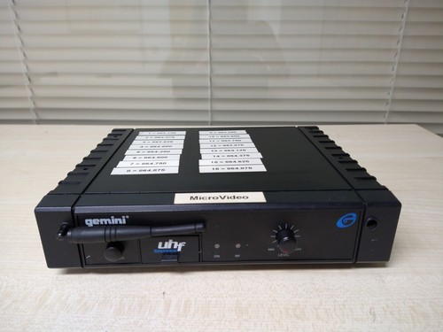 Gemini 1600 uhf wireless - ux-1600,