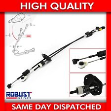 GEAR CHANGE SHIFT SELECTOR CABLES 5 SPEED FOR FORD TRANSIT MK7 2.4 2006-2014