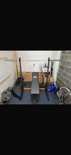 Mirafit Squat Rack, Weights & Bench- in excellent condition 