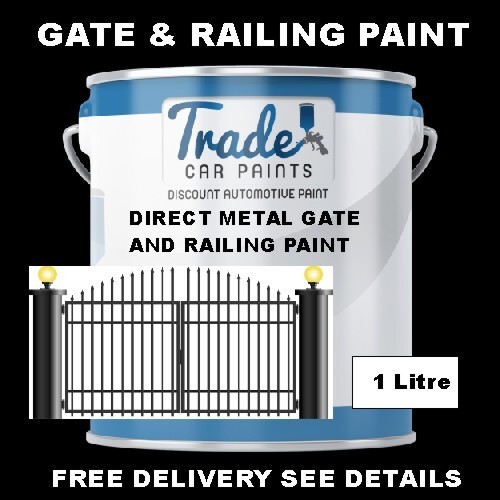 Gate railing paint direct to - &,