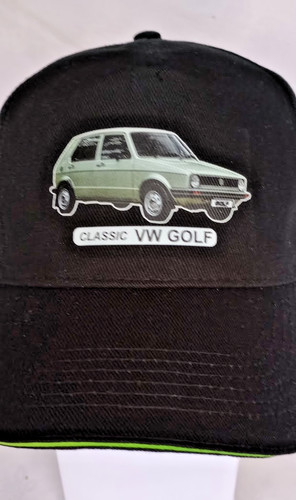 Golf classic car printed - vw, golf,