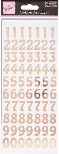 Anitas outline stickers large - outline,