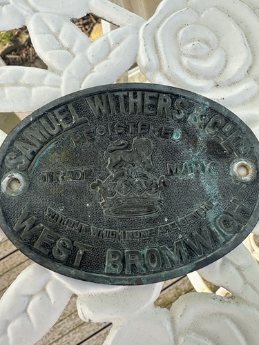 Antique bronze samuel withers - bronze,
