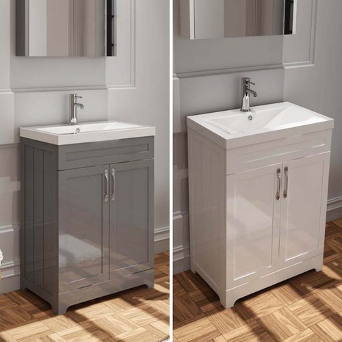 Vanity basin cabinet bathroom - basin,