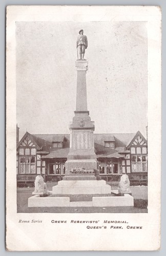 Postcard antique crewe - antique,
