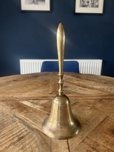 Vintage solid brass school - vintage,
