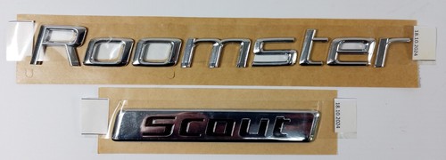 Skoda roomster scout badge - scout,