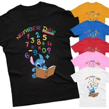 Number Day Kids T Shirt Lilo