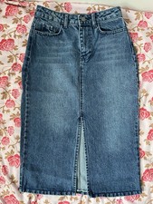 Bleu Jean boohoo skirt