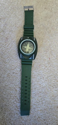 Wrist compass watch - watch, green
