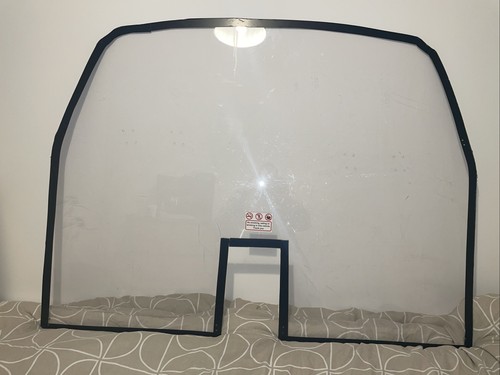 Plexiglass inside the - inside, for