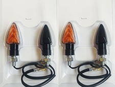 4 BLACK SHORT LAMP ARROWS APPROVED KTM 350 4T - 450 Rally - 640 Adventure