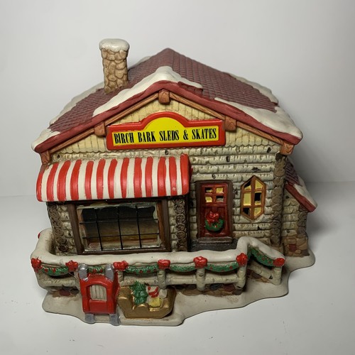 Vintage christmas village - vintage,
