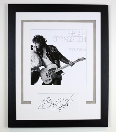 Bruce springsteen autographed - bruce,