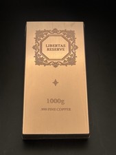 1kg 99.9% Copper Bullion Bar