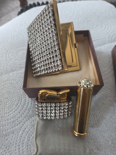 Vintage lighter compact - vintage,