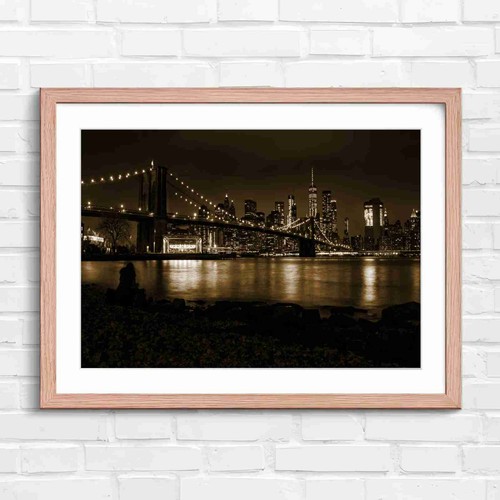 Brooklyn bridge new york - bridge, night