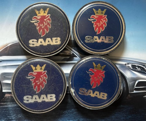 Four genuine saab wheel centre - genuine,