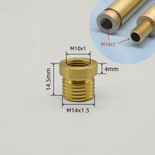 16Mm Full Brass Hollow Tube W/