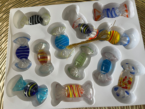 Murano glass sweets - x,
