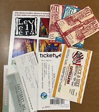 THE LEVELLERS - SELECTION OF GIG TICKETS & FLYERS