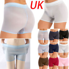 Womens Shorts Workout Bikini Coverage Underwear Sport Nightwear Boxer Boyshorts