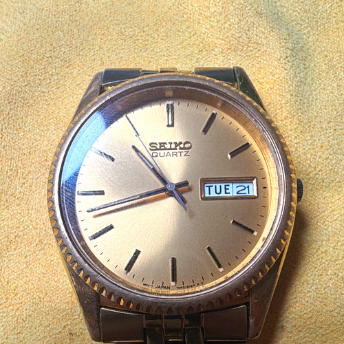Seiko quartz vintage day - vintage, day/date