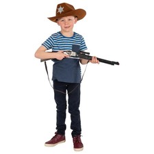 Western Kids Toy Rifle Cowboy Role Play Gun Accessory – Pretend Play Toy Only