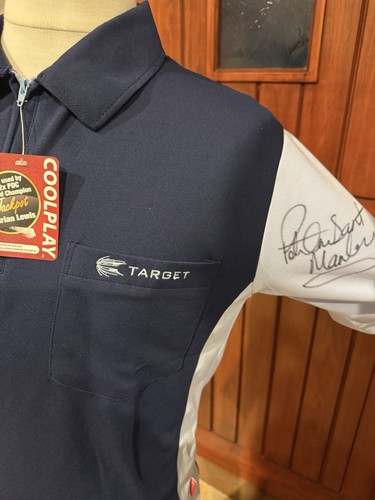 Signed peter manley target - peter,
