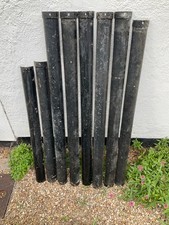 4 1/2" Aluminium 1/2 round guttering, total length approximately 45 feet