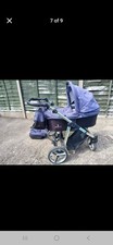 2 In 1 Venicci Pushchair Navy Blue Excellent Condition