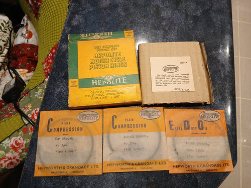 Hepolite piston ring set - hepolite,