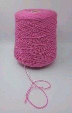 Pink 4ply Acrylic Yarn Cone
