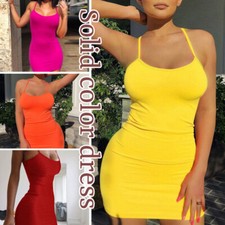 WOMEN PLAIN STRAPY CAMI VEST