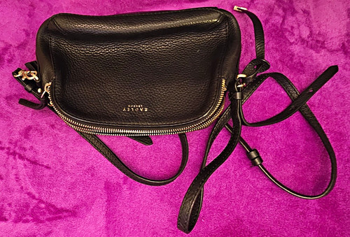 Radley black pebbled leather - black,