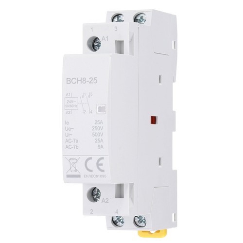 Bch8 series contactor 25a 2 - ac,