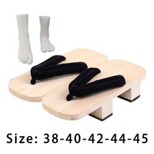 Japanese wooden clogs non - clogs, slip