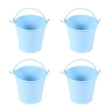 4 Pcs Small Bucket with Handle